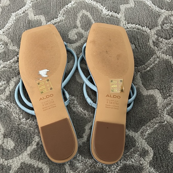 Aldo Baby Blue Sandals - Picture 2 of 4